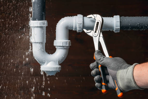 Professional Drain Cleaning technician working in Union Grove, WI